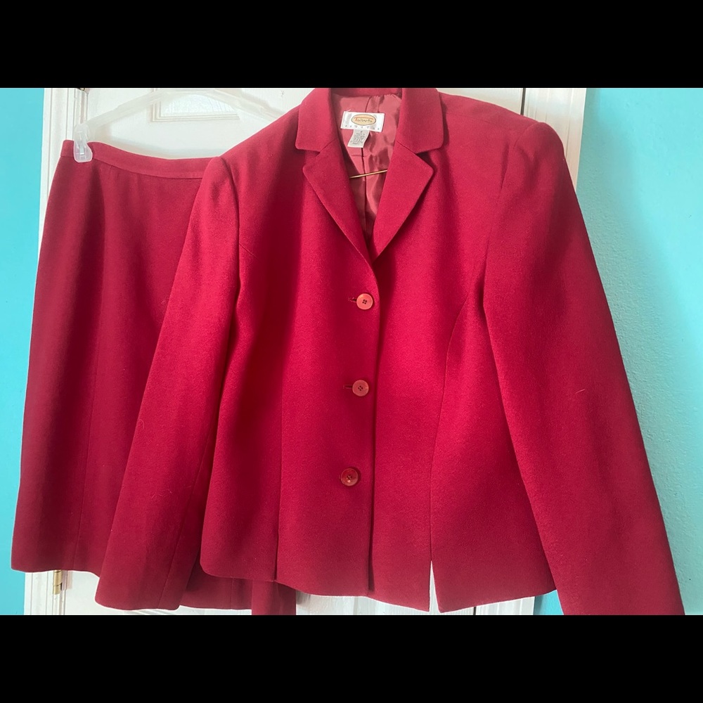 Talbots skirt and blazer suit